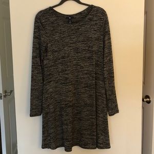 Gap Midi Heather Gray Dress. Size small.